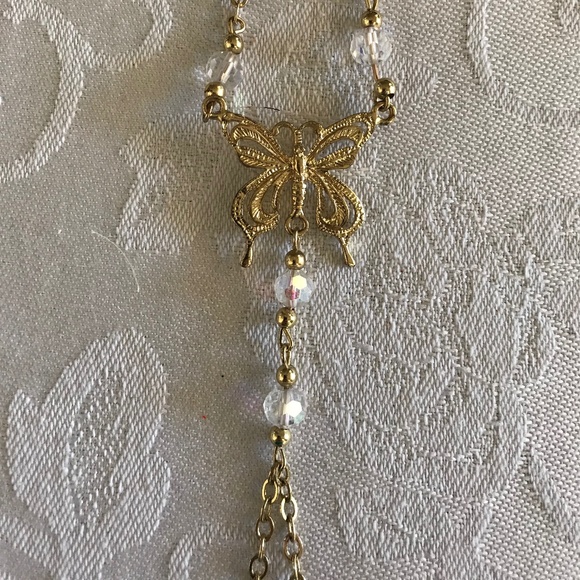 GOLD BUTTERFLY BRACELET AND RING! - Picture 3 of 3